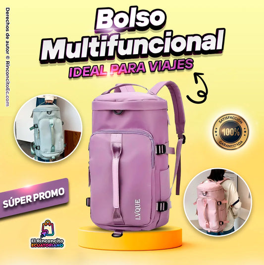 (x1) BOLSO MULTIFUNCIONAL IDEAL PARA VIAJES - $29,50