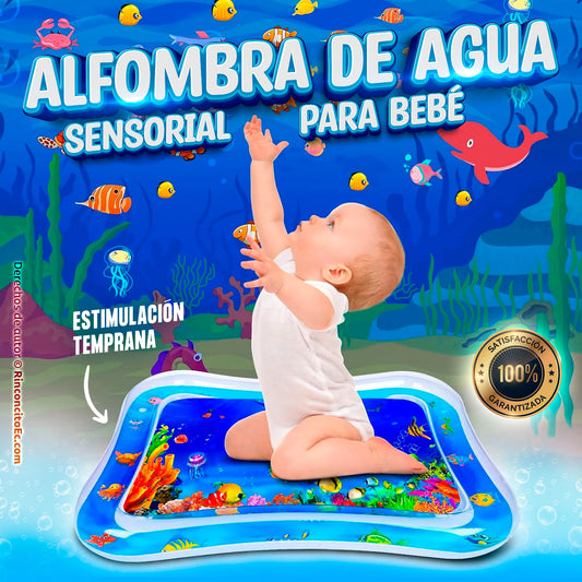 (x1) Alfombra De Agua Sensorial Para Bebé - $26,99