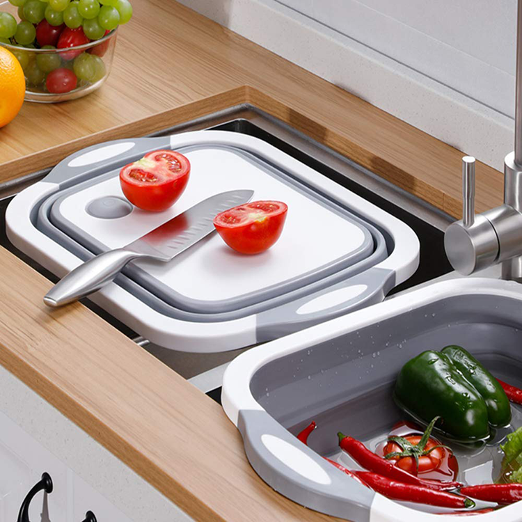 ❗40% DE DESCUENTO❗ TABLA DE PICAR MULTIUSOS  y CONTENEDOR ®️